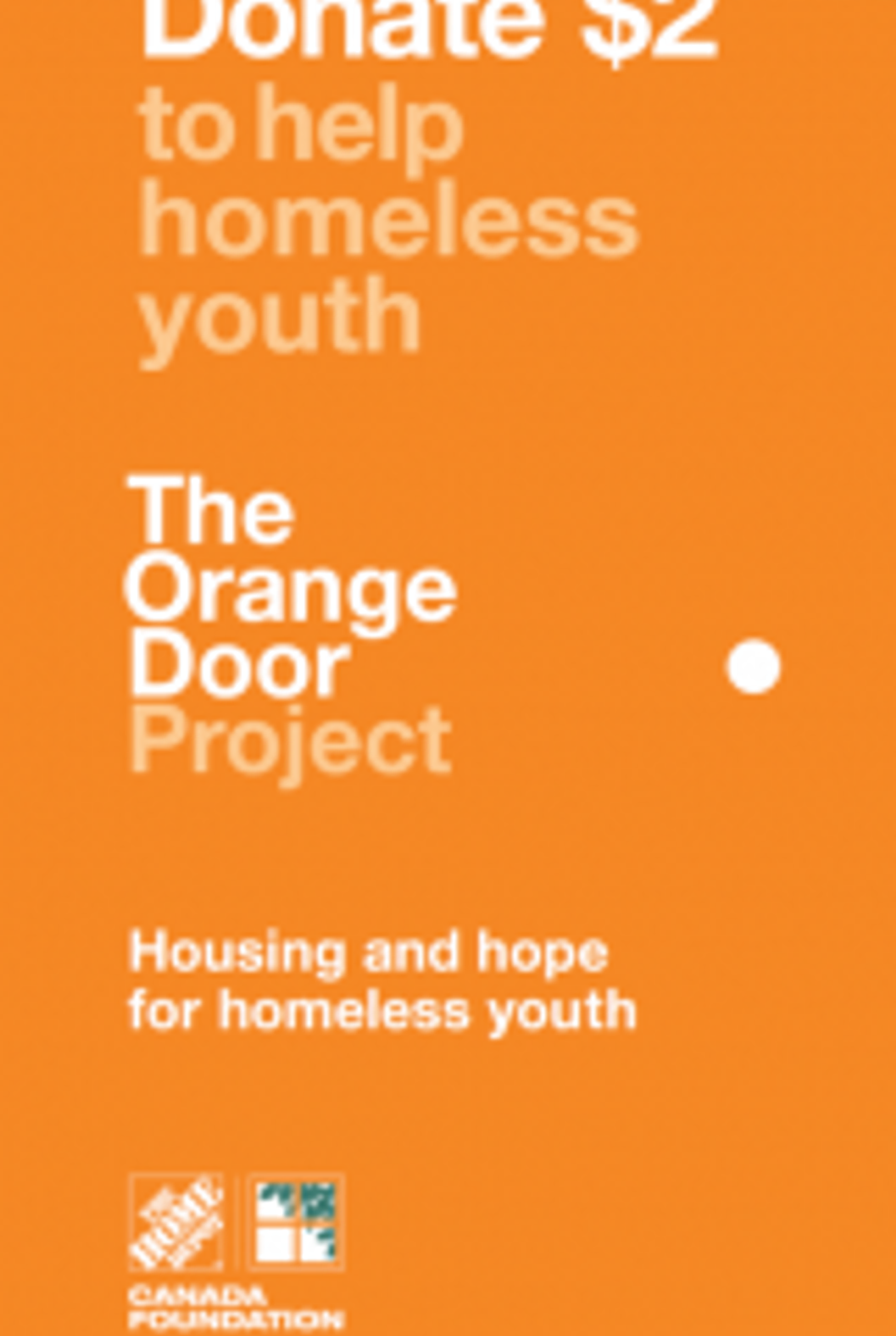 How The Home Depot Canada Foundation is helping put an end to youth homelessness with “Paper Doors”